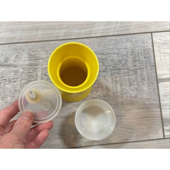 Tupperware vintage mustard dispenser 1970s - Picture 3 of 7